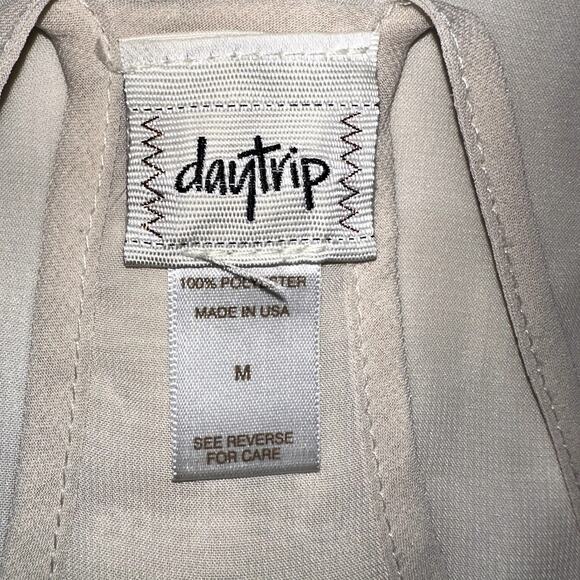 Daytirp Sequin Razor Back Shear Tank Top SIze Medium - Picture 5 of 7